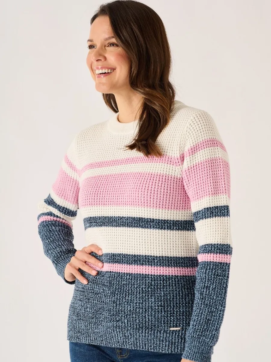 multicoloured_space_dye_w_3.webp Quba & Co Multicoloured Space Dye Waffle Jumper - Bynes Sale