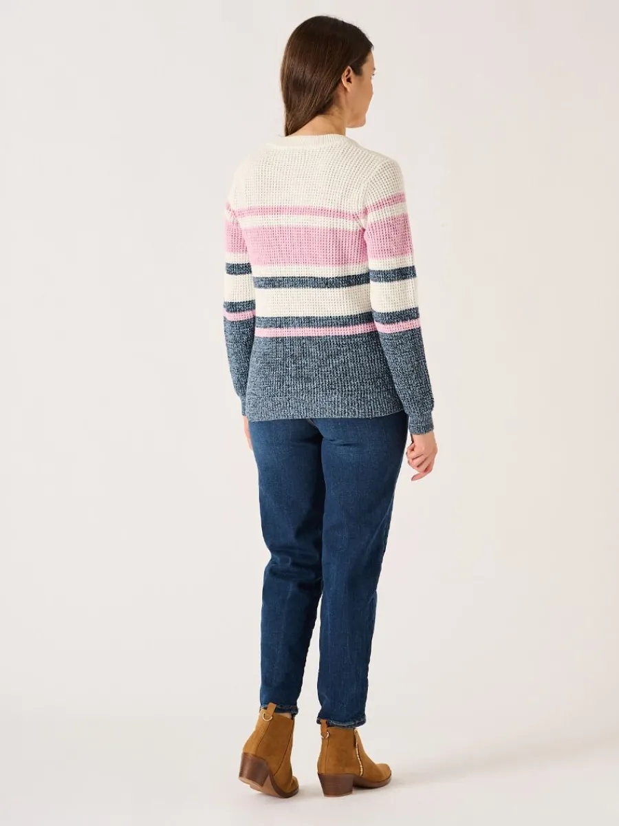 multicoloured_space_dye_w_6.webp Quba & Co Multicoloured Space Dye Waffle Jumper - Bynes Sale