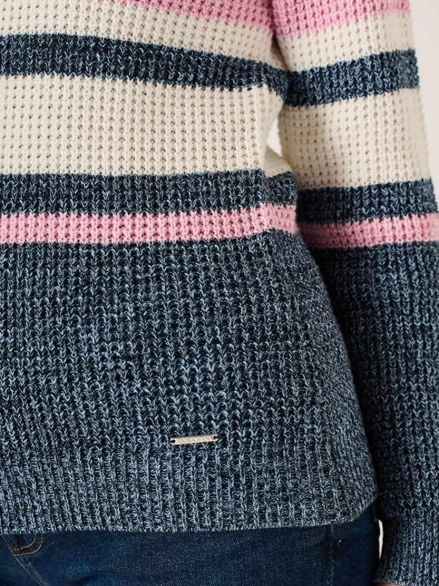multicoloured_space_dye_w_7.webp Quba & Co Multicoloured Space Dye Waffle Jumper - Bynes Sale