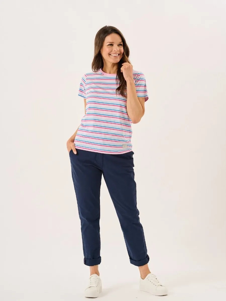 multicoloured_striped_cot_4-1.webp Quba & Co Multicoloured Striped Cotton T-Shirt - Bali Outlet