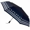 Quba & Co Navy Albatross Print Umbrella - Albatross Fashion