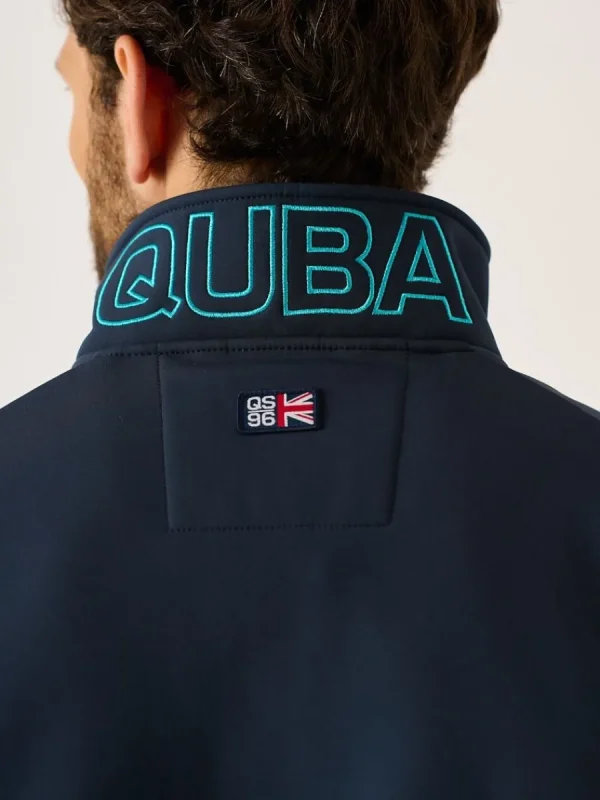 Quba & Co Navy And Teal X-Series Gilet - Omantle New