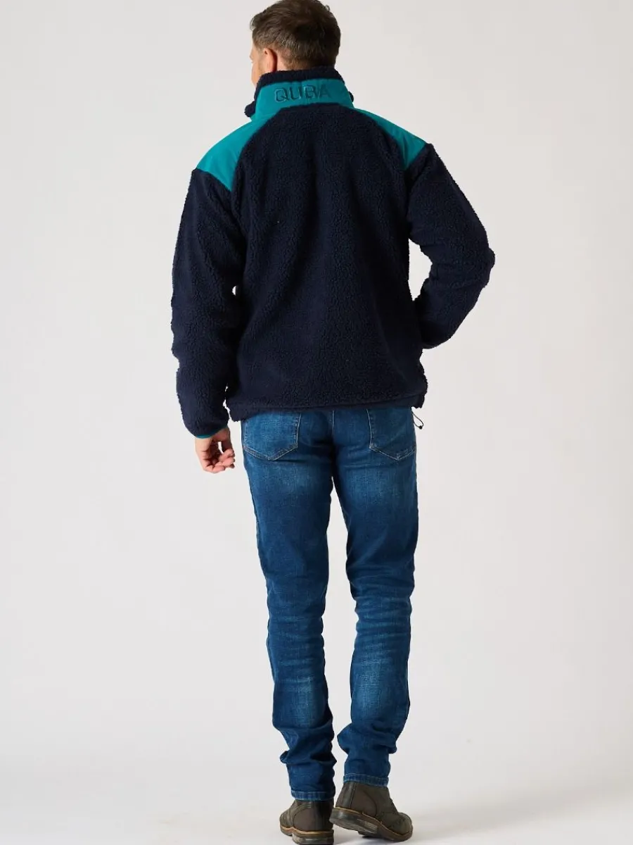 navy_and_teal_xseries_zip_12.webp Quba & Co Navy And Teal X-Series Zip Borg Jacket- Biasca New