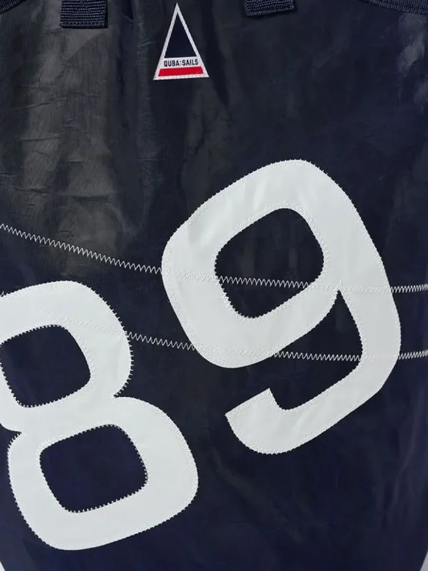 Quba & Co Navy And White Laundry Bag - Marlin Clearance