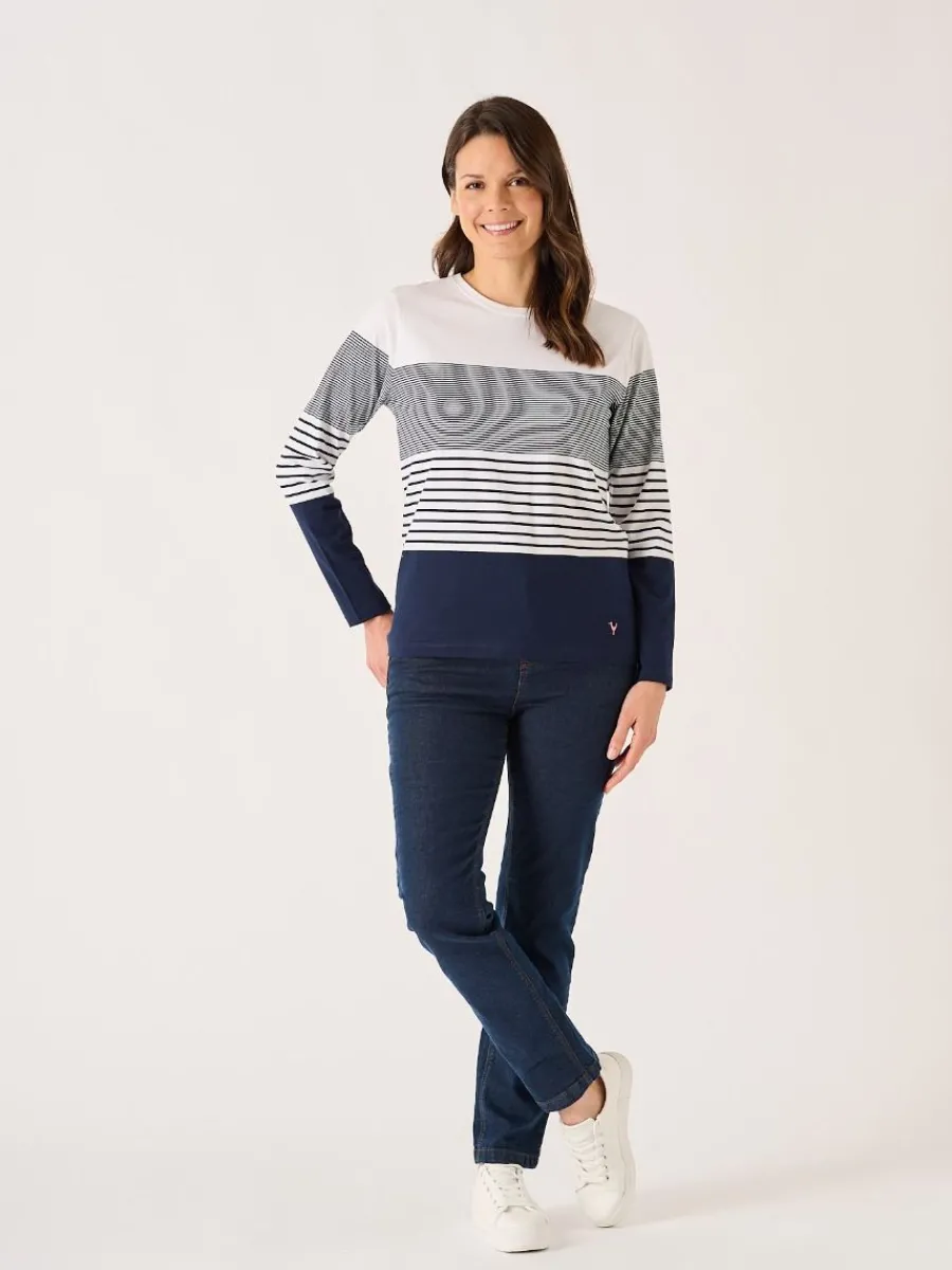 navy_and_white_long_sleev_3.webp Quba & Co Navy And White Long Sleeved Striped T-Shirt - Lenora New