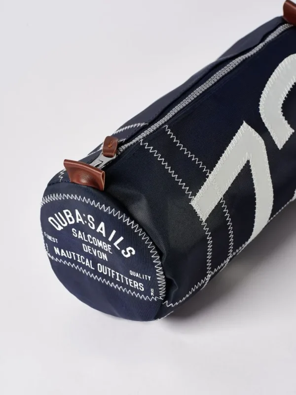 Quba & Co Navy Barrel Wash Bag - Beacon New