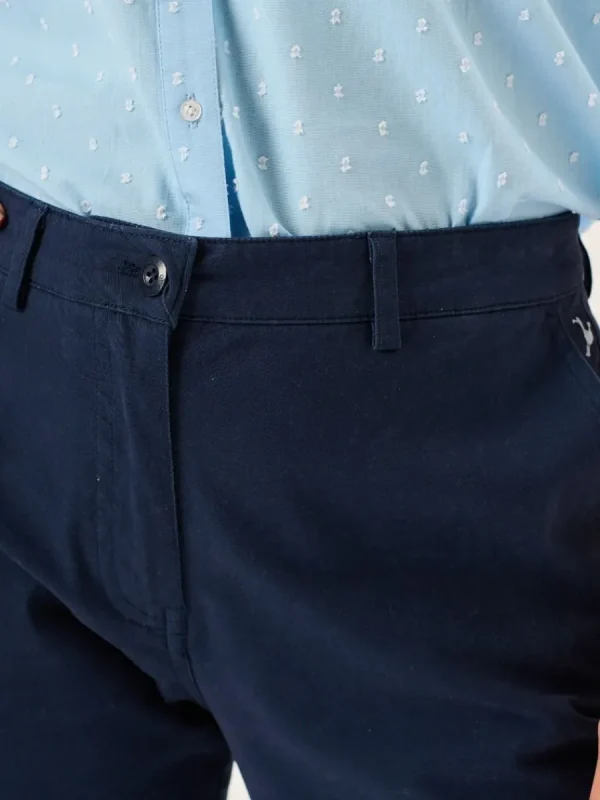 Quba & Co Navy Chino Trousers - Carlyne Best