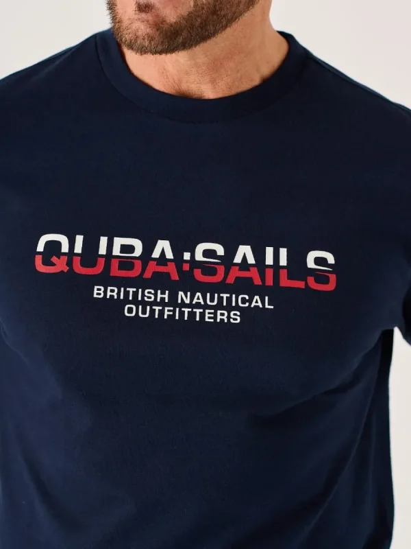 Quba & Co Navy Long Sleeve X-Series T-Shirt - Louiston Online