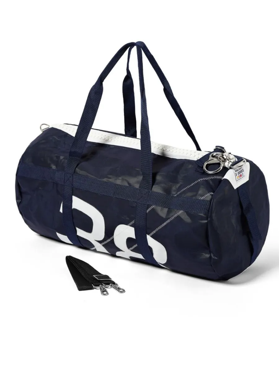 navy_medium_barrel_bag__s_0.webp Quba & Co Navy Medium Barrel Bag - Skipper Outlet