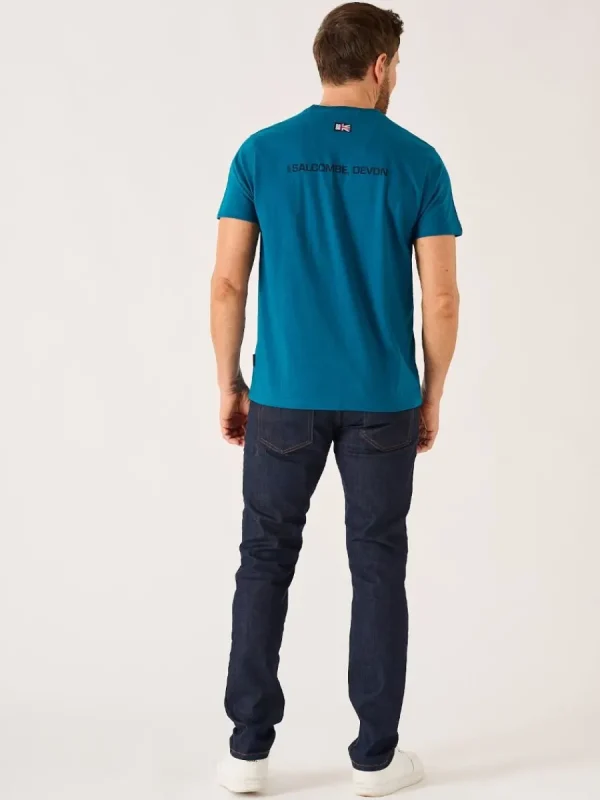 Quba & Co Ocean Blue X-Series Nautical Graphic T-Shirt - Monton Best