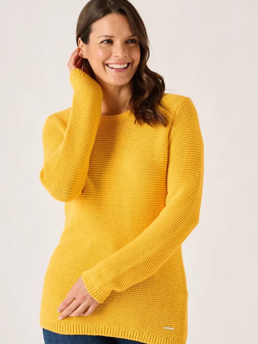 saffron_purl_stitch_tape__2.webp Quba & Co Saffron Purl Stitch Tape Yarn Jumper - Skye Hot