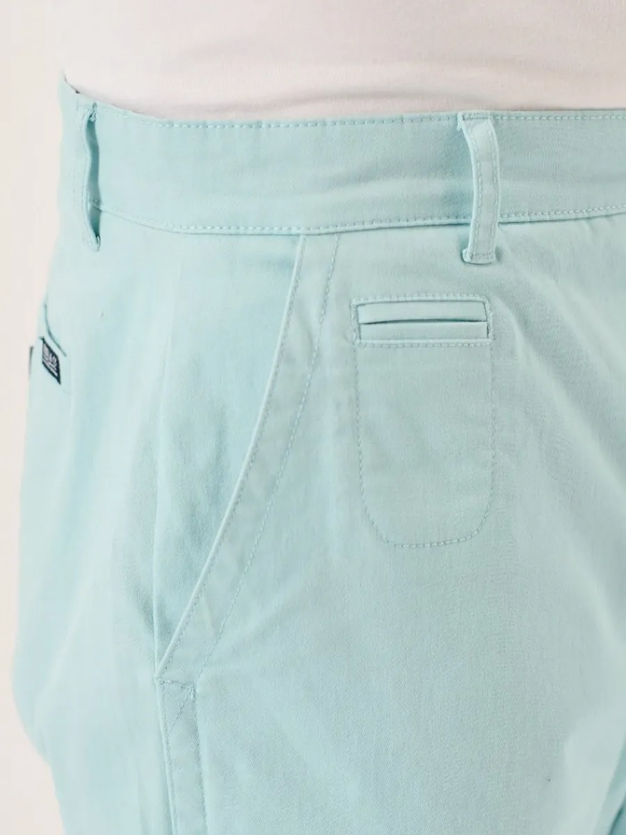 splash_blue_stretch_chino_1.webp Quba & Co Splash Blue Stretch Chino Shorts - Sandor Best