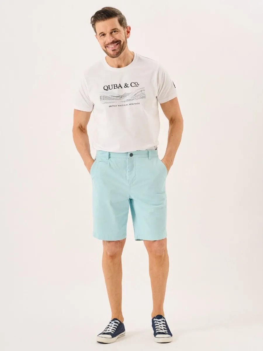 splash_blue_stretch_chino_5.webp Quba & Co Splash Blue Stretch Chino Shorts - Sandor Best
