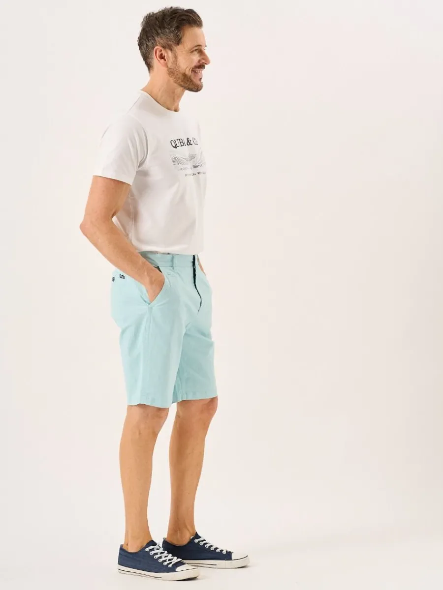 splash_blue_stretch_chino_7.webp Quba & Co Splash Blue Stretch Chino Shorts - Sandor Best