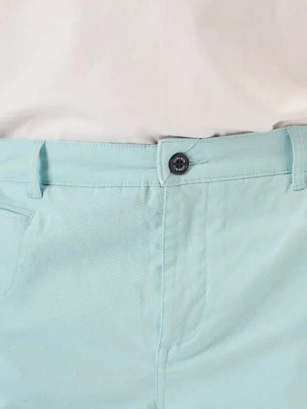 Quba & Co Splash Blue Stretch Chino Shorts - Sandor Best