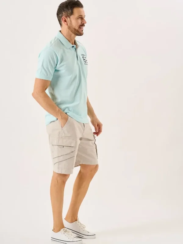 Quba & Co Spray Blue Quba Sails X-Series Polo Shirt - Masters Sale