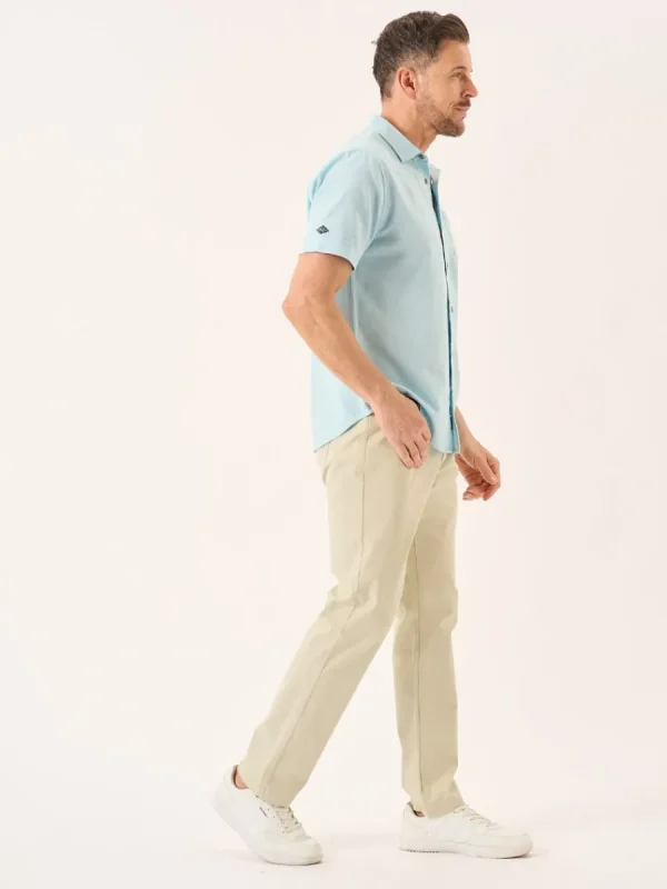 Quba & Co Stone Lifestyle Chino Trousers - Versu Sale