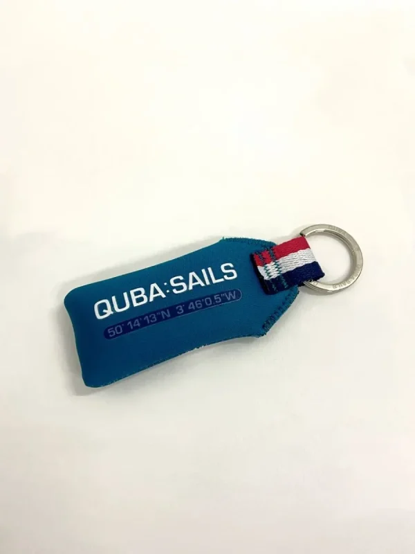 Quba & Co Teal Floating Keyring - Finney Best