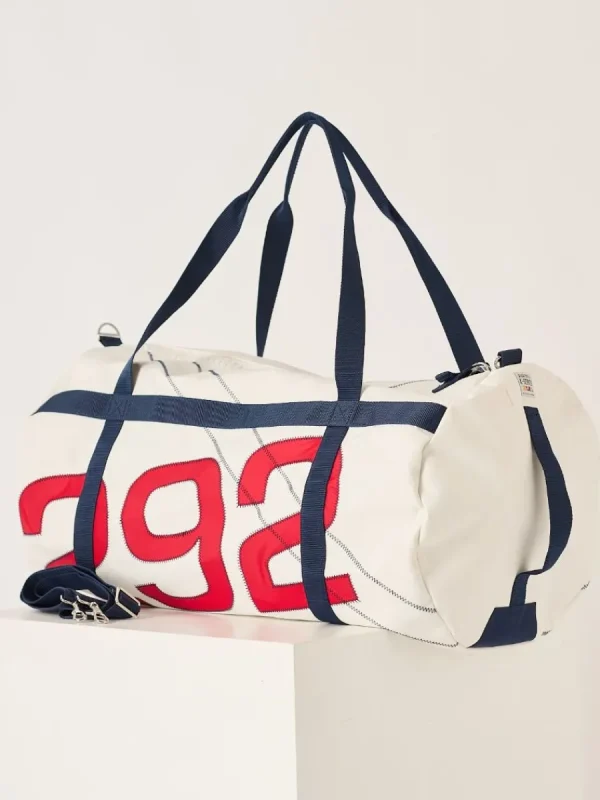Quba & Co White Large Rudder Bag - Hailing Fashion