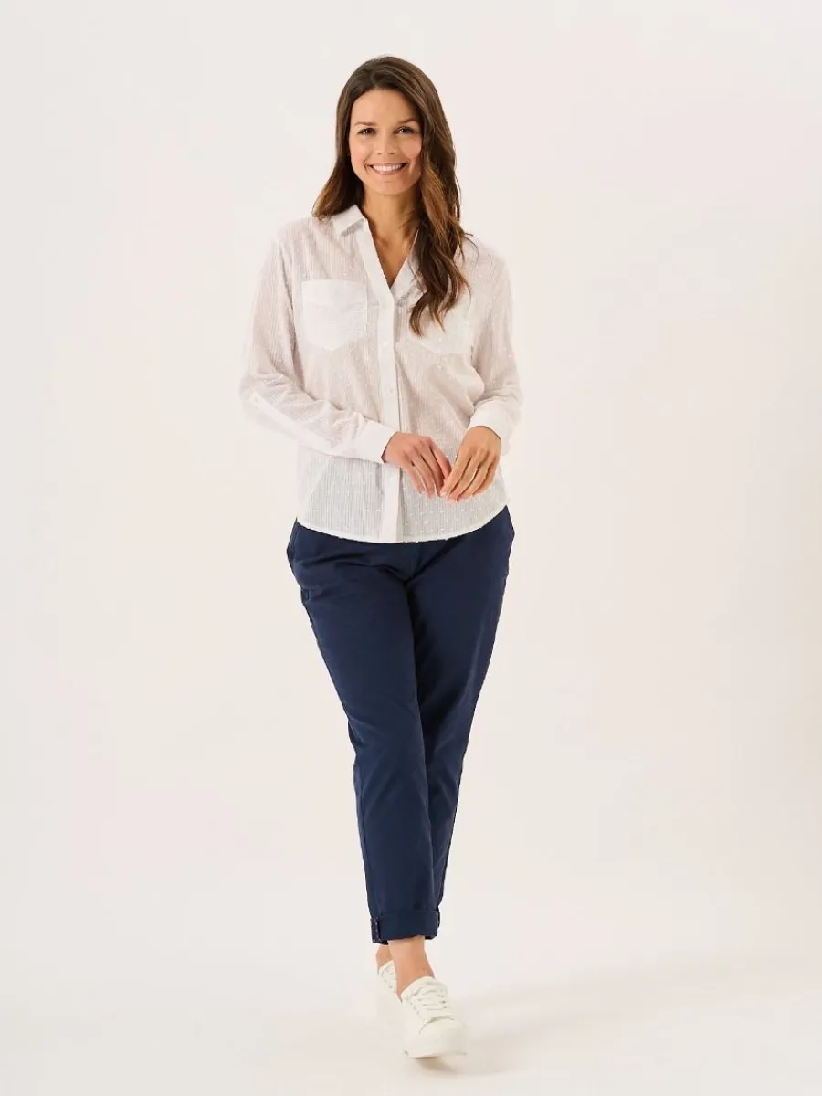 white_long_sleeved_dobby__6.webp Quba & Co White Long Sleeved Dobby Shirt - Willa Online