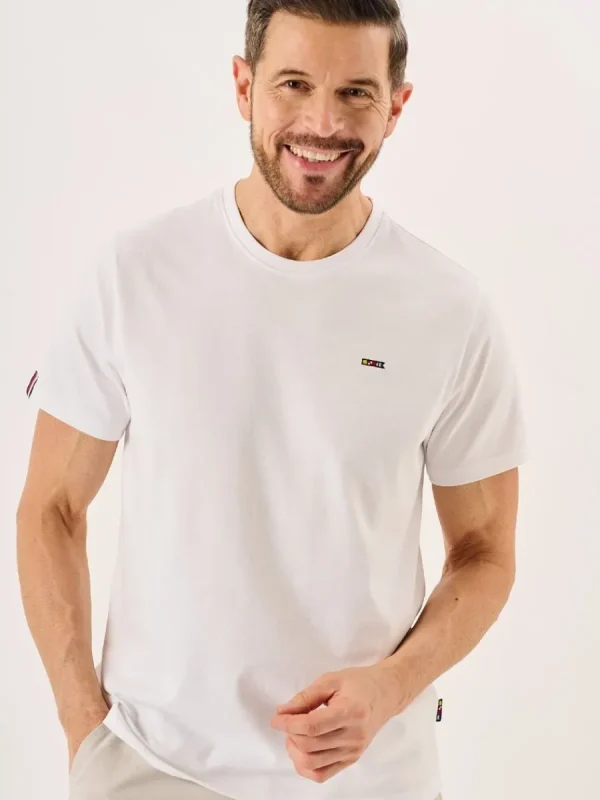 Quba & Co White Men's X-Series T-Shirt - Nyle Sale