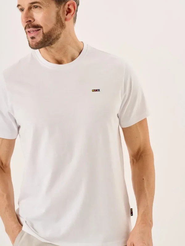 Quba & Co White Men's X-Series T-Shirt - Nyle Sale