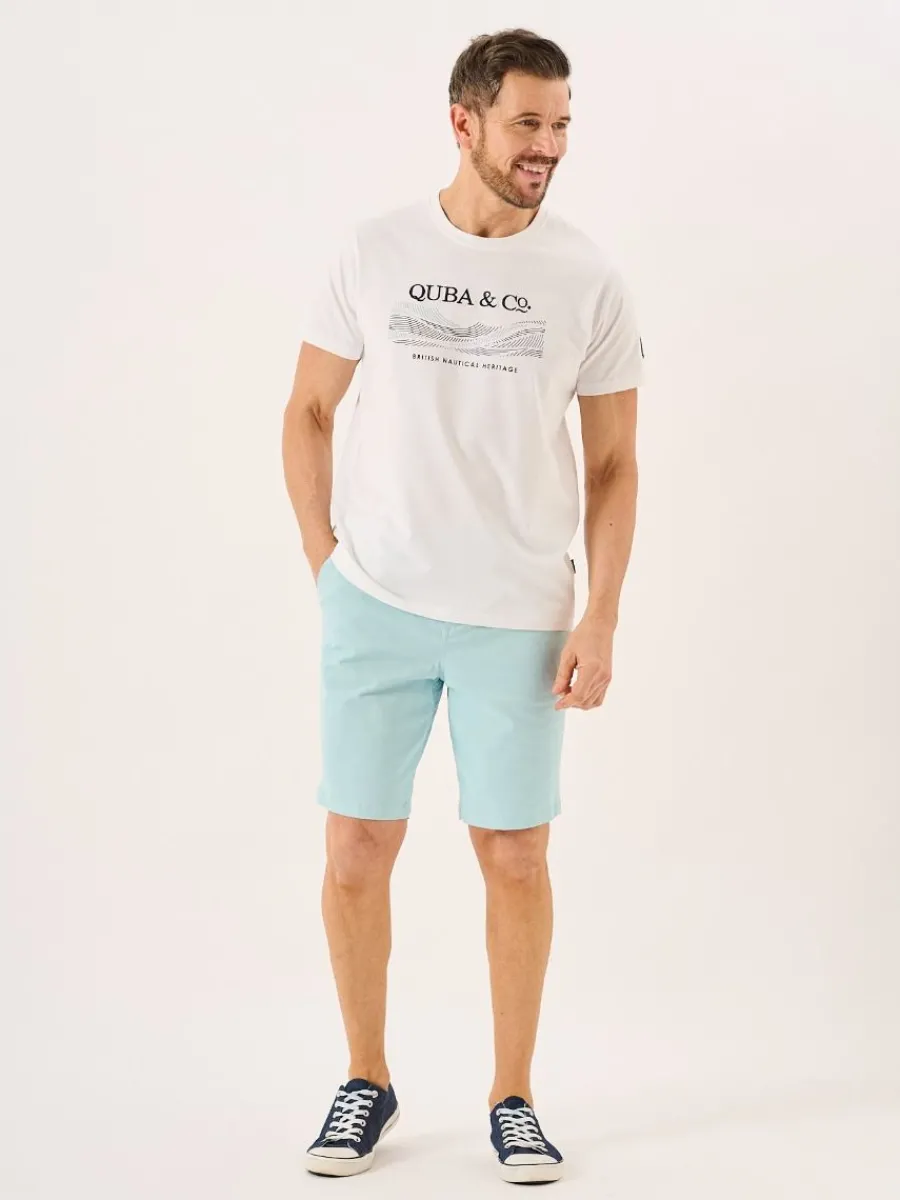 white_quba_and_co_wave_fo_5.webp Quba & Co White Quba And Co Wave Form Logo Lifestyle Graphic T-Shirt - Eden Best