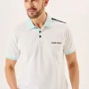 Quba & Co White Quba And Co X-Series Polo Shirt - Tandy New