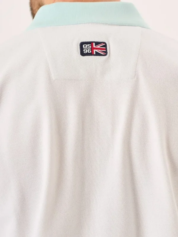 Quba & Co White Quba And Co X-Series Polo Shirt - Tandy New