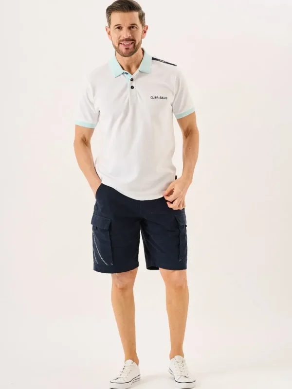 Quba & Co White Quba And Co X-Series Polo Shirt - Tandy New