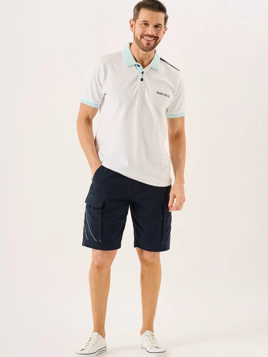 white_quba_and_co_xseries_6.webp Quba & Co White Quba And Co X-Series Polo Shirt - Tandy New