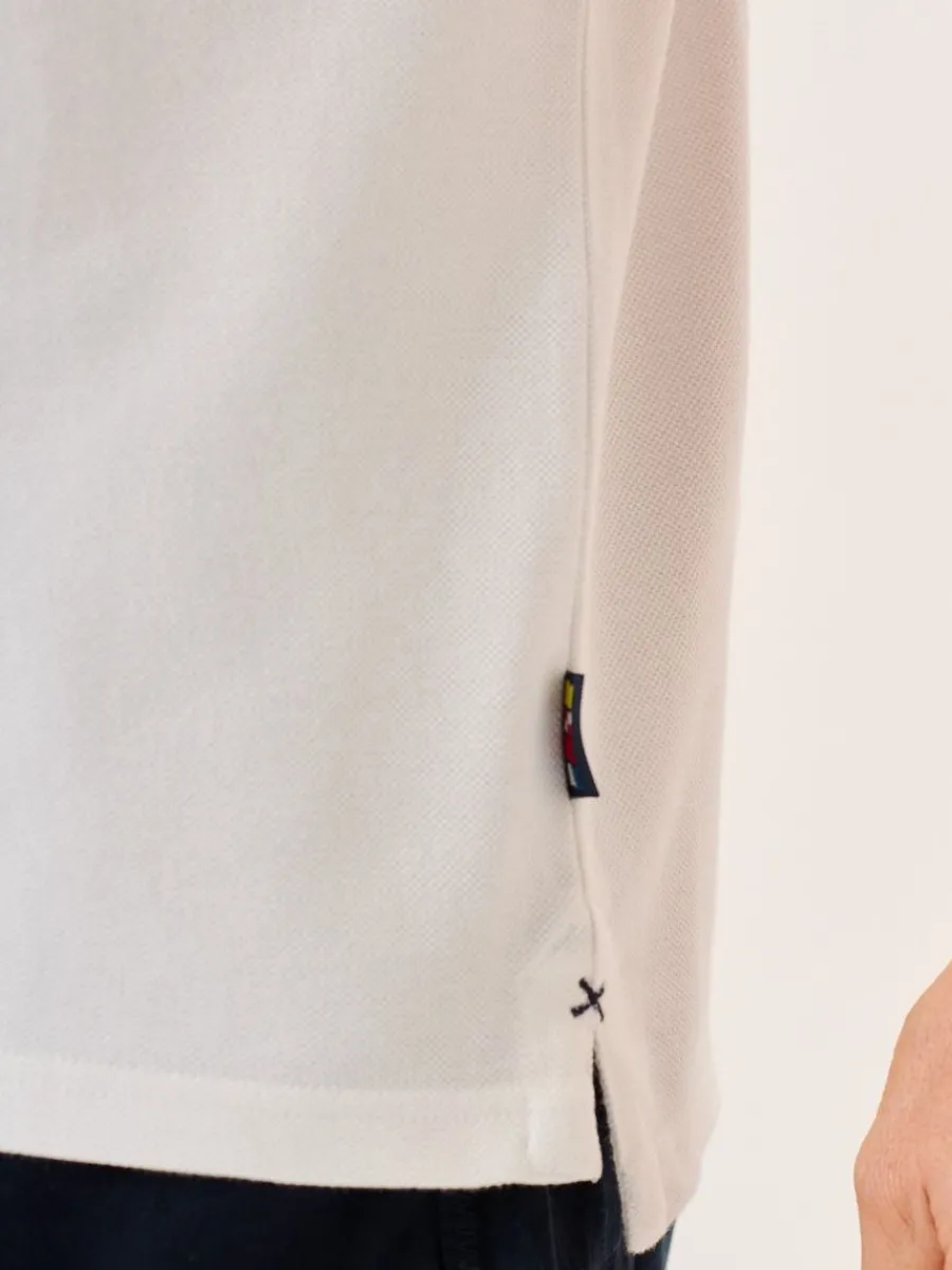 white_quba_and_co_xseries_9.webp Quba & Co White Quba And Co X-Series Polo Shirt - Tandy New