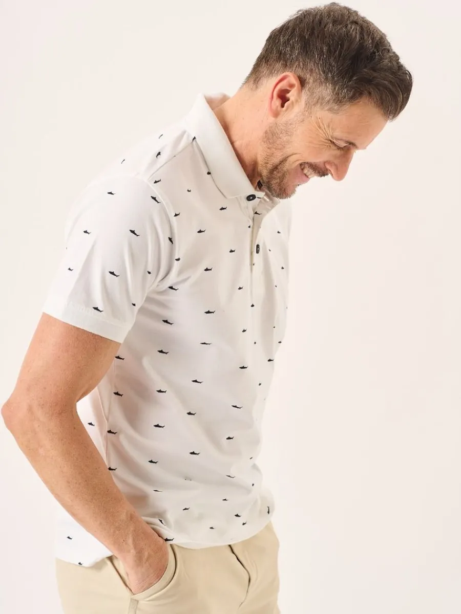 white_shark_polo_shirt__s_2.webp Quba & Co White Shark Polo Shirt - Sean Best