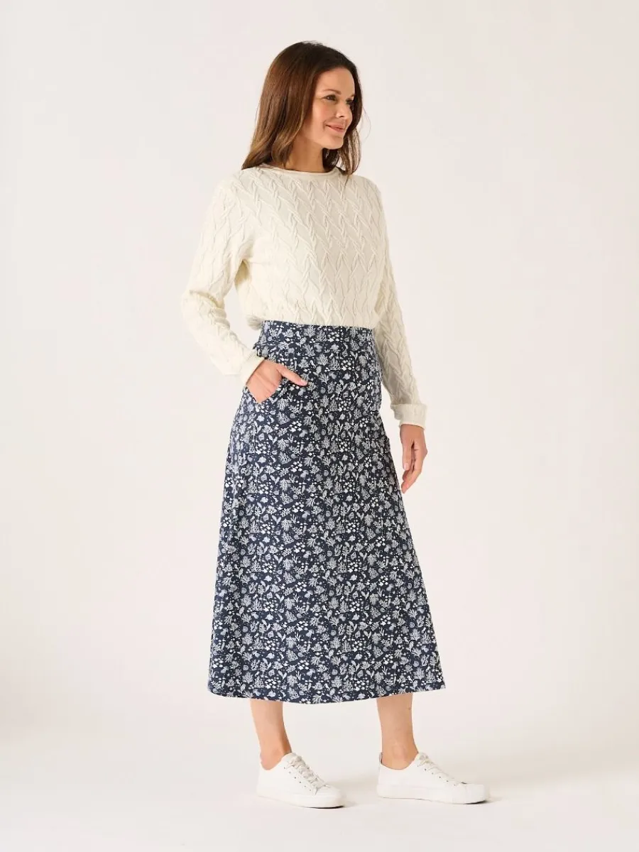 white_textured_crew_neck__4.webp Quba & Co White Textured Crew Neck Jumper - Carrock Clearance