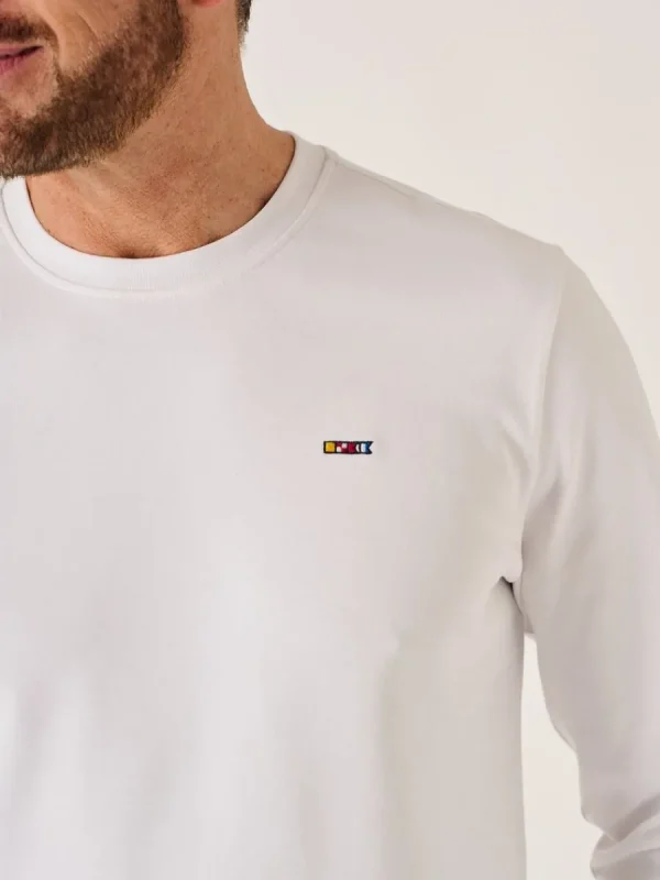 Quba & Co White X-Series Long Sleeved T-Shirt - Niall Fashion