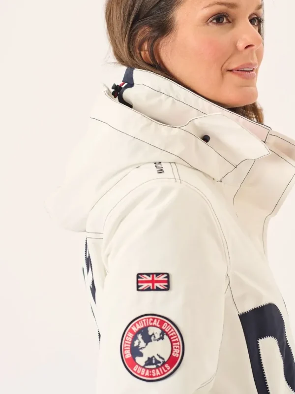 Quba & Co X-10 Ladies Heritage Jacket White New Edition Discount