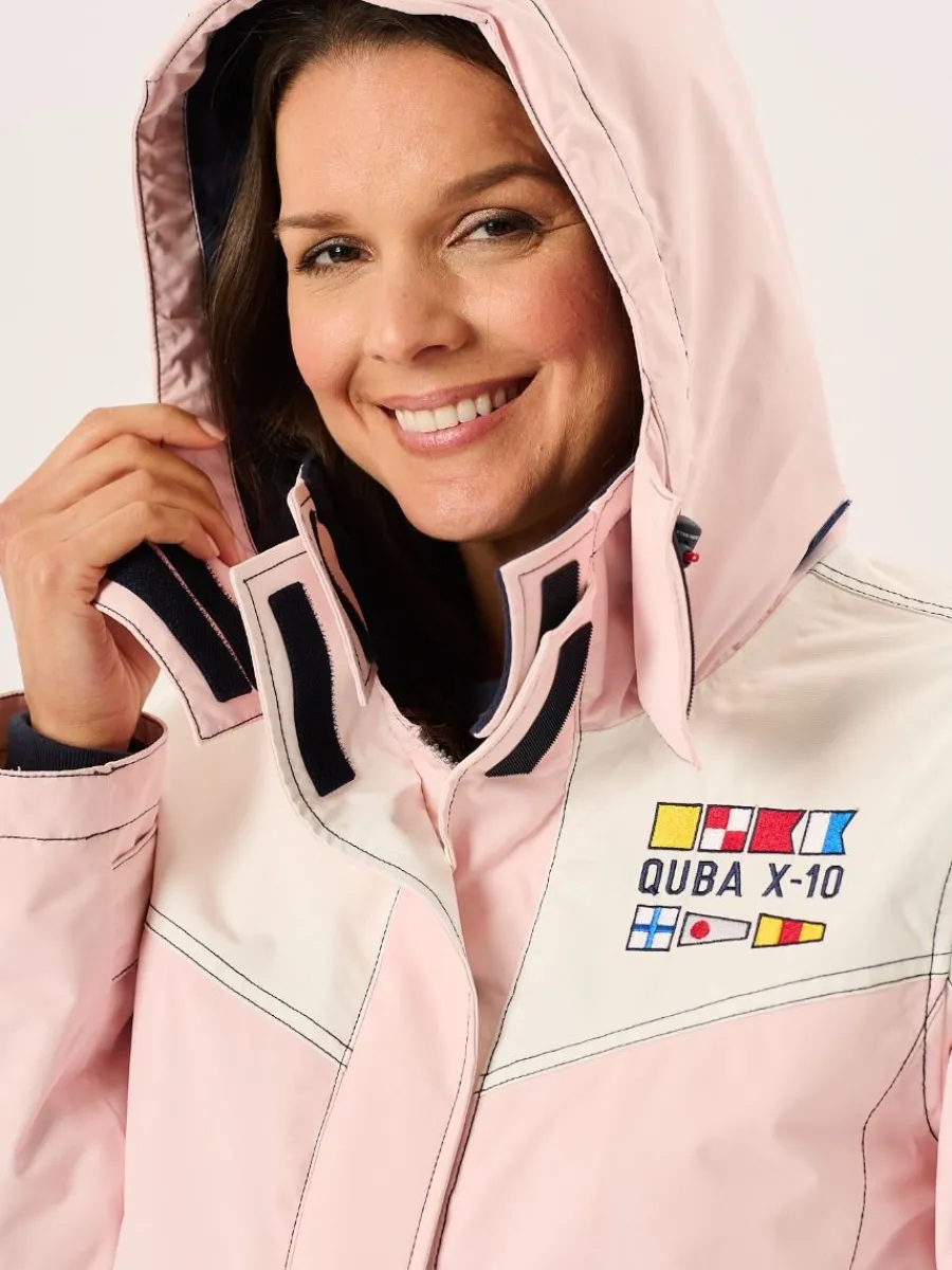 x_ladies_heritage_jacket__6.webp Quba & Co X-10 Ladies Heritage Jacket Pink And White New Edition Hot
