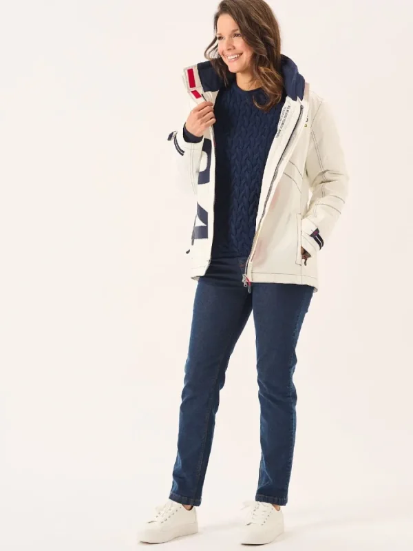 Quba & Co X-10 Ladies Heritage Jacket White New Edition Discount