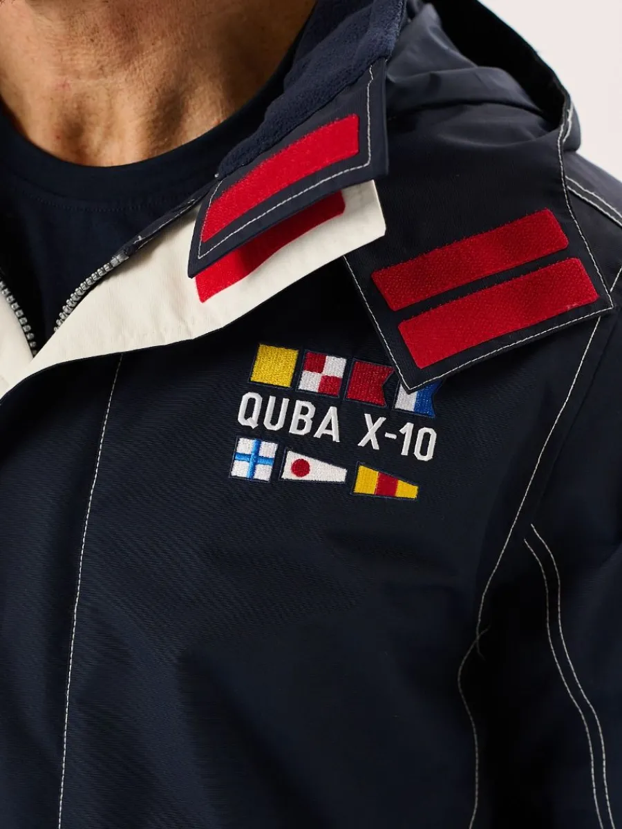 Quba & Co X-10 Mens Heritage Jacket Dark Navy New Edition Sale