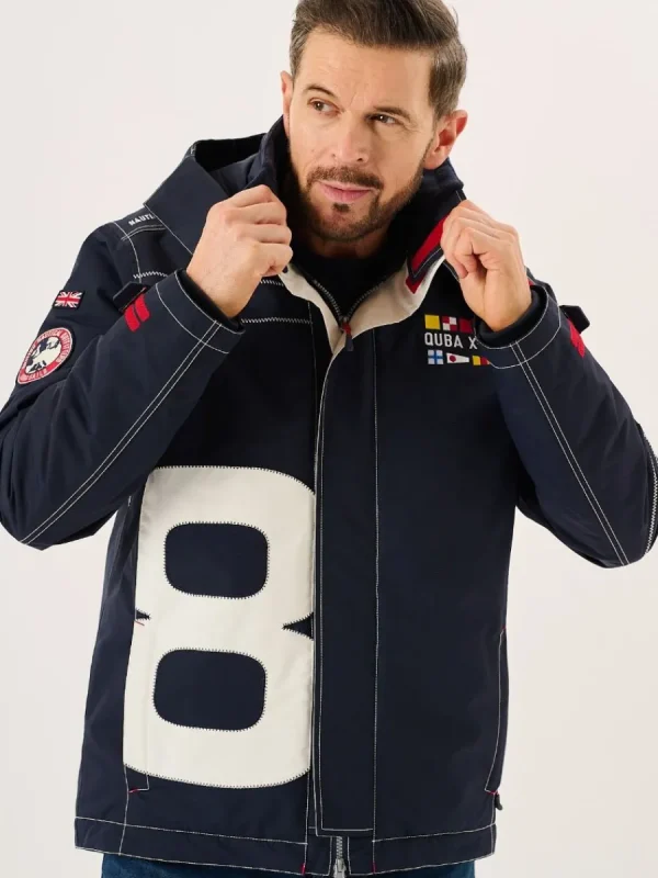 Quba & Co X-10 Mens Heritage Jacket Dark Navy New Edition Sale