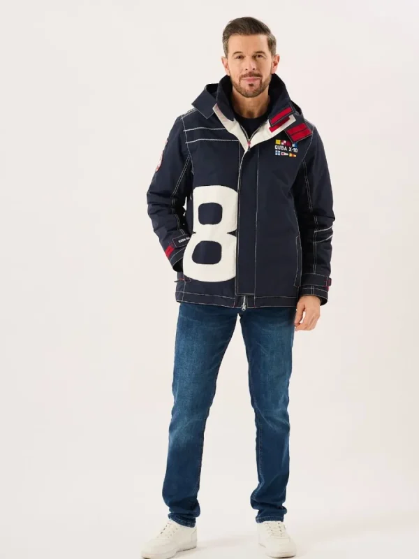 Quba & Co X-10 Mens Heritage Jacket Dark Navy New Edition Sale