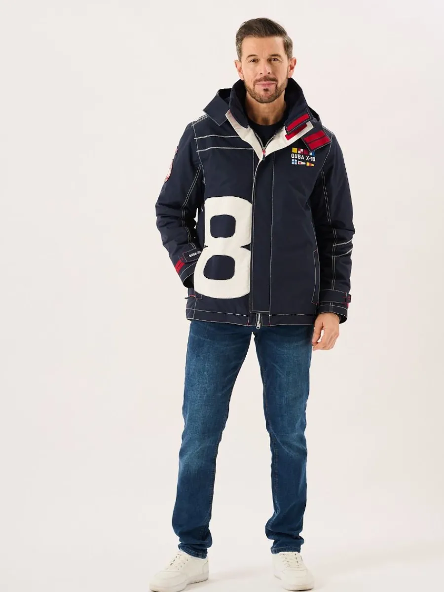 Quba & Co X-10 Mens Heritage Jacket Dark Navy New Edition Sale