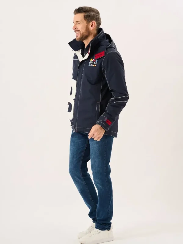 Quba & Co X-10 Mens Heritage Jacket Dark Navy New Edition Sale
