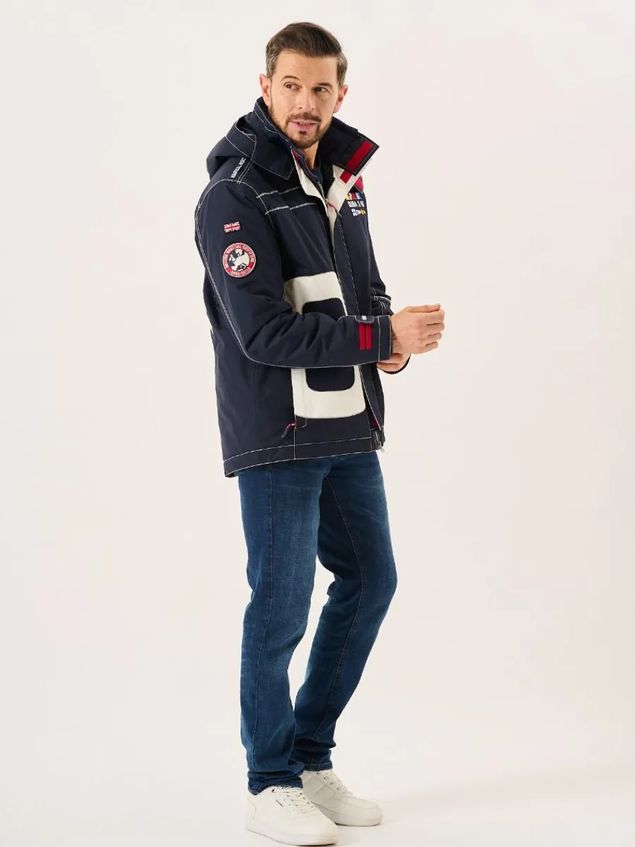 Quba & Co X-10 Mens Heritage Jacket Dark Navy New Edition Sale
