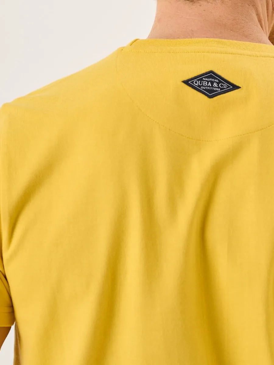 yellow_sand_nautical_boat_10.webp Quba & Co Yellow Sand Nautical Boat Print T-Shirt - Collins Sale